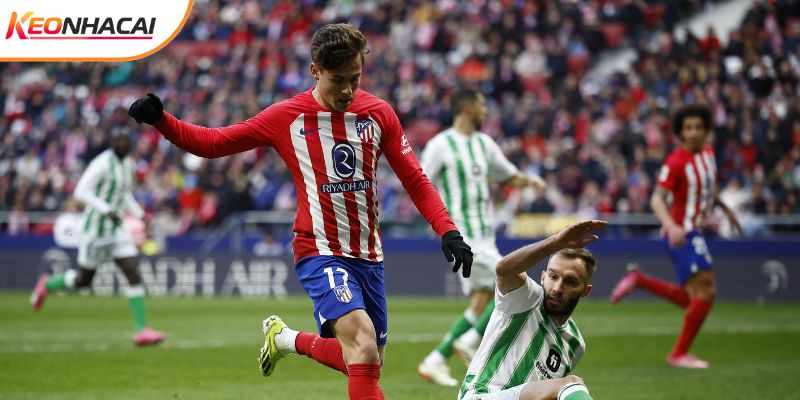Atletico Madrid áp đảo Betis trong những mùa gần đây